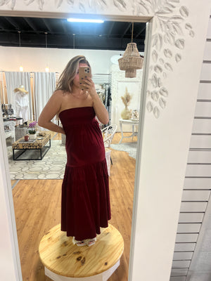 Wine 🍷 dress