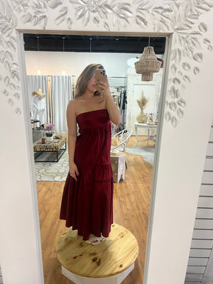 Wine 🍷 dress