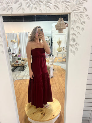 Wine 🍷 dress